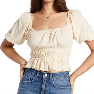 Roxy Juniors' Warm Winds Top - Tapioca